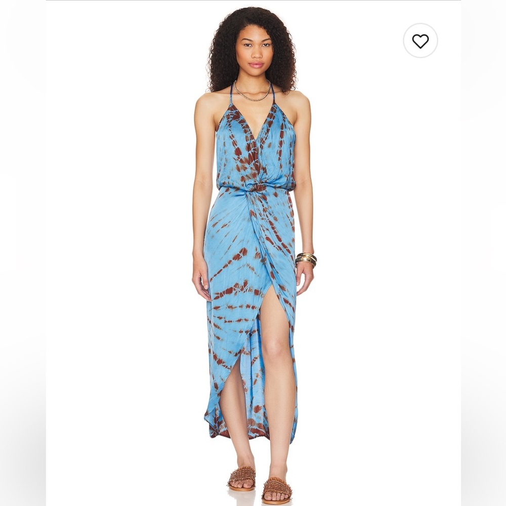Young Fabulous & Broke Siren Slip Dress size Small Color:Roobios Tigereye Wash